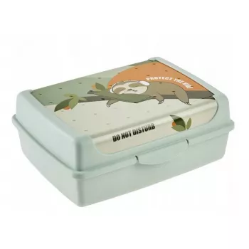keeeper Deco-Click-Box Midi 1L Carla 'Lazy Lui' pārtikas uzglabāšanas trauks 17x13x7cm zaļš