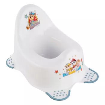 keeeper kids Coaster Adam Paw Patrol rotaļlietu glabāšanas kaste, balta ar daudzkrāsu apdruku, 38 x 27 x 23,5 cm, salokāma auduma un kartona, noņemams vāks, auduma rokturi, ~24 L