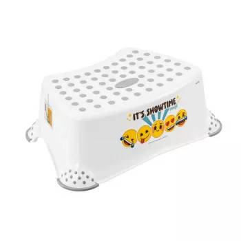 keeeper kids bērnu pakāpiens Tomek Emoji Showtime balts