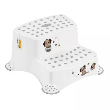 keeeper divpakāpju sols Igor Dogs, balts, 40 x 37 x 21 cm, slodze 120 kg, pretšļūdes kājiņas