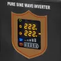 KEMOT PROsinus-1000 tīrā sinusoidālā UPS invertors ar lādētāju 12V 230V 1000VA/700W melns