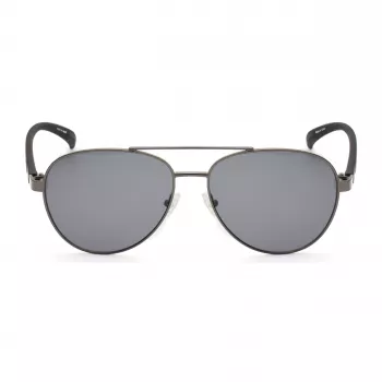 KENNETH COLE KC1318-5808A Vīriešu saulesbrilles - Klasisks taisnstūra metāla rāmis ar UV400 aizsardzību (58/15/140 mm)