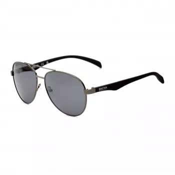 KENNETH COLE KC1318-5808A Vīriešu saulesbrilles - Klasisks taisnstūra metāla rāmis ar UV400 aizsardzību (58/15/140 mm)