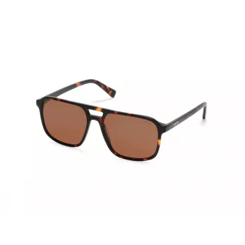 Kenneth Cole KC3013-5752E vīriešu saulesbrilles - melns rāmis, pelēkas lēcas, 57mm