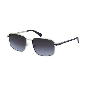 KENNETH COLE MAN Saulesbrilles RN00001-5810W - Melns rāmis, Pelēkas lēcas, 58mm