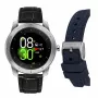 KENNETH COLE vīriešu automātiskais skeleta pulkstenis Kenneth Cole KCWGD2174061 ar 45 mm nerūsējošā tērauda korpusu un brūnu ādas siksniņu