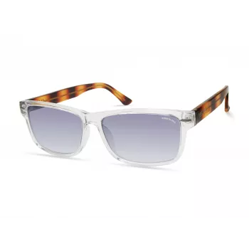 Kenneth Cole Men's KC2985-5826W saulesbrilles - Melns rāmis, Pelēkas lēcas, 58mm