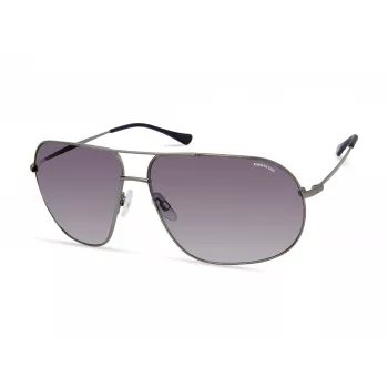 Kenneth Cole Men's Rectangle Sunglasses KC2984-6709B - Black Frame, Smoke Grey Lens