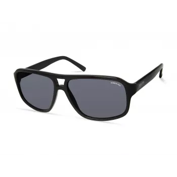 Kenneth Cole vīriešu saulesbrilles KC2986-5805A – melns rāmis, pelēkas lēcas, 58mm