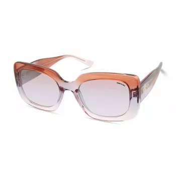 KENNETH COLE Sieviešu saulesbrilles KC2966-5383Z Melns acetāts Kvadrātveida rāmis Pelēks gradients Lēcas 53mm