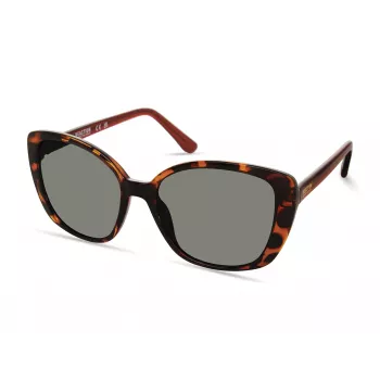 Kenneth Cole sieviešu saulesbrilles KC2997-5652N Brūna Havana Butterfly/Square