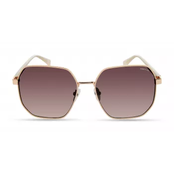 KENNETH COLE Sieviešu saulesbrilles KC3000-6028T Taisnstūra Brūna Bruņurupuča 60mm