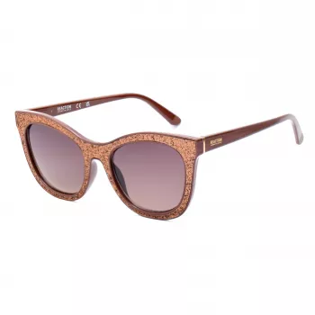 KENNETH COLE Sieviešu saulesbrilles RN00016-5348F Brūna Havana Kvadrātveida