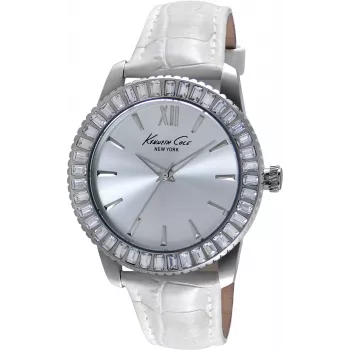 KENNETH COLE Sieviešu Pulkstenis IKC2849 40mm Sudraba Nerūsējošā Tērauda Siets