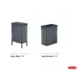 KETER Curver Waste Bin Verto High 54L Pearl Gray