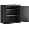 Keter Detroit XL Low Cabinet 89x93x54 cm Black/Grey