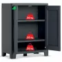 KETER Garden Cabinet Moby Waterproof 100x80x44cm Grey/Black