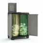 KETER Waste Segregation Bin Split Planet 60L Pedal-Operated 2x30L Compartments Anthracite/Grey