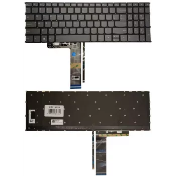 LENOVO IdeaPad Slim 3 15IAH8 klaviatūra ar fona apgaismojumu, US izkārtojums