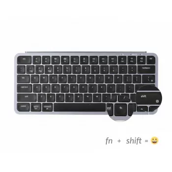 Keychron B1 Pro 75% bezvadu tastatūras un peles komplekts - Space Grey
