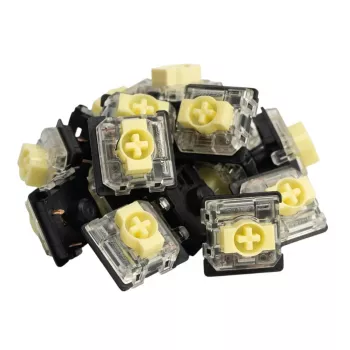 Keychron Banana Gateron KS-33 Low Profile 2.0 mehāniskie slēdži 110 gab.