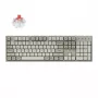 Keychron C2 Pro 100% 8K Super Red Switch Hot-Swap RGB vadu pielāgojamā mehāniskā tastatūra