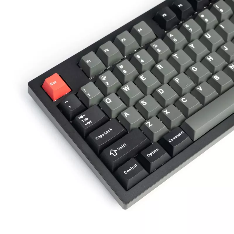 Keychron Cherry Profile Dolch Red PBT pilns taustiņu vāciņu komplekts