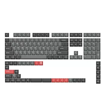 Keychron Cherry Profile Dolch Red PBT pilnais taustiņu komplekts - 137 taustiņi, Dye-Sub, MX saderīgs