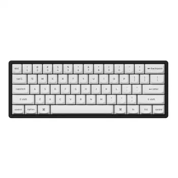 Keychron Double Shot PBT OSA pilnais taustiņu komplekts - Melns/Balts