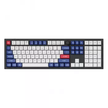 Keychron Double-Shot PBT OSA taustiņu komplekts - zils un balts | 137 taustiņi | MX-Style | ANSI US