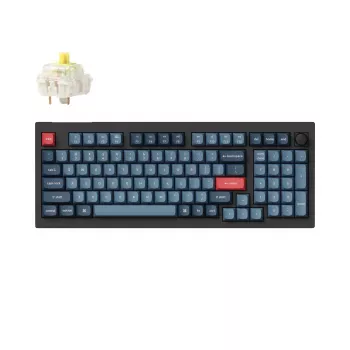 Keychron V5 Max bezvadu pielāgojamā tastatūra - Banana Switch
