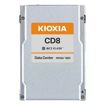 Kioxia KCD8 Series SSD - 7,68 TB - Internal - 2.5-inch U.3 - PCIe Gen4 x4 NVMe