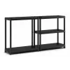KIS Keter Plastmasas Grāmatplaukts 5 Plaukti 90 x 40 x 182 cm Melns