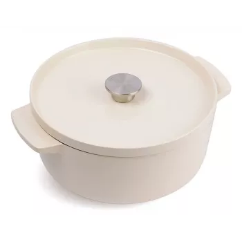 KitchenAid Emaljēts Čuguna Katls 26 cm, Cream