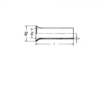 Klauke 8225V Alvota vara cauruļveida kabeļa uzgalis 95 mm² M10