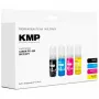 KMP saderīga Canon PFI-050 tintes kasetņu komplekts Melns/Ciāns/Magenta/Dzeltens (1588,0005)