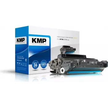 KMP H-T170 saderīga tonera kasetne (aizstāj HP CE390A) - Melna - 11 900 lapas