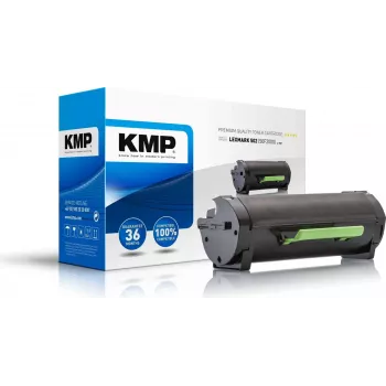 KMP L-T47 saderīga tonera kasetne melna - nomaina Lexmark 502 sēriju - Lexmark MS310, MS410, MS510, MS610