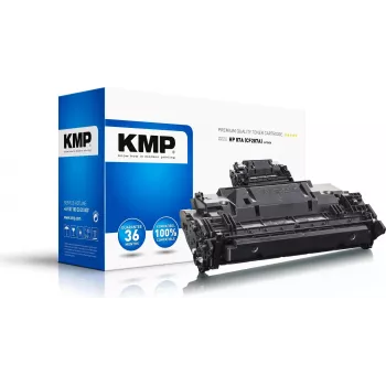 KMP Tonera kasetne HP 87A CF287A melna 9000 lappušu saderīga