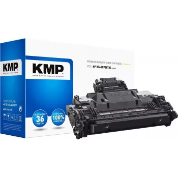 KMP Tonera kasetne HP 87A CF287A melna 9000 lappušu saderīga