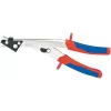 KNIPEX metāla lokšņu knaiblis-nibleris 90 55 280 - 280 mm, griež tēraudu līdz 1,2 mm, varu/alumīniju līdz 1,7 mm, plastmasu līdz 2,0 mm