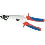 KNIPEX metāla lokšņu knaiblis-nibleris 90 55 280 - 280 mm, griež tēraudu līdz 1,2 mm, varu/alumīniju līdz 1,7 mm, plastmasu līdz 2,0 mm