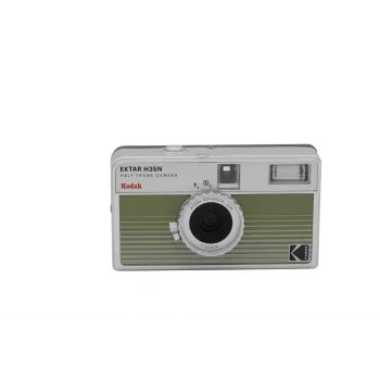 KODAK EKTAR H35N HF filmkamera ar Kodak Ultramax filmu, Green Strip