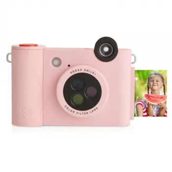 Kodak SMILE+ Momentfoto kamera, 2x3 collas, Rozā (SPEC)