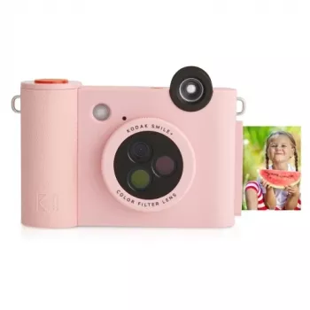 Kodak SMILE+ Momentfoto kamera, 2x3 collas, Rozā (SPEC)