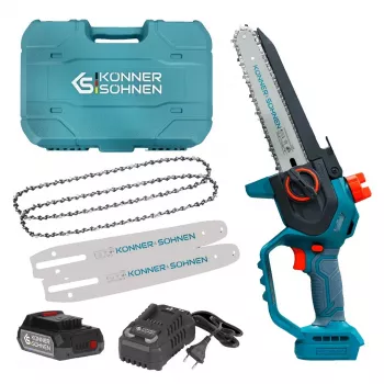 Könner & Söhnen KS MCS20V-8 Case bezvadu mini ķēdes zāģis