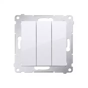 KONTAK-SIMON Simon 54 White Switch Module 10AX 250V with Spring Terminals