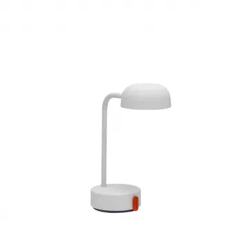 Kooduu Fokus uzlādējama pārnēsājama galda lampa, balta
