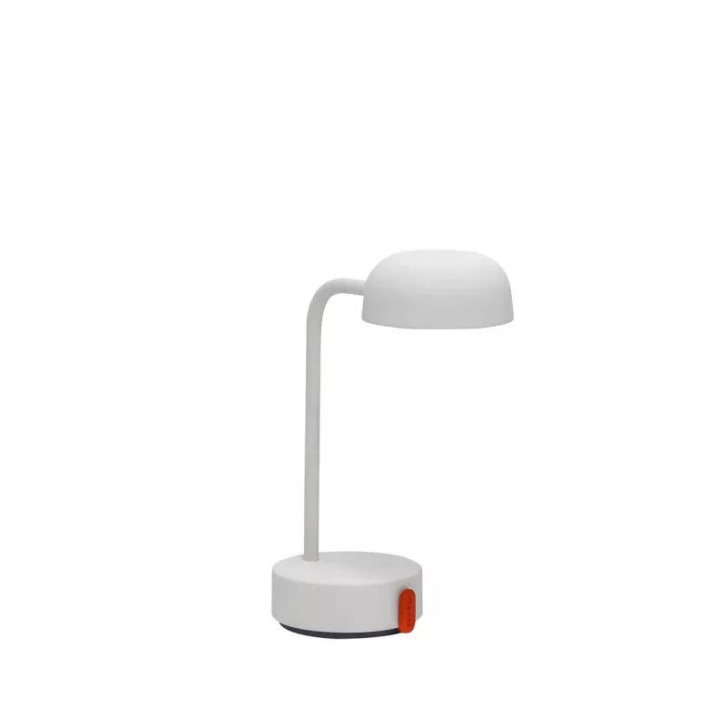 Kooduu Fokus uzlādējama pārnēsājama galda lampa, balta