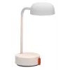 Kooduu Fokus uzlādējama pārnēsājama galda lampa, balta